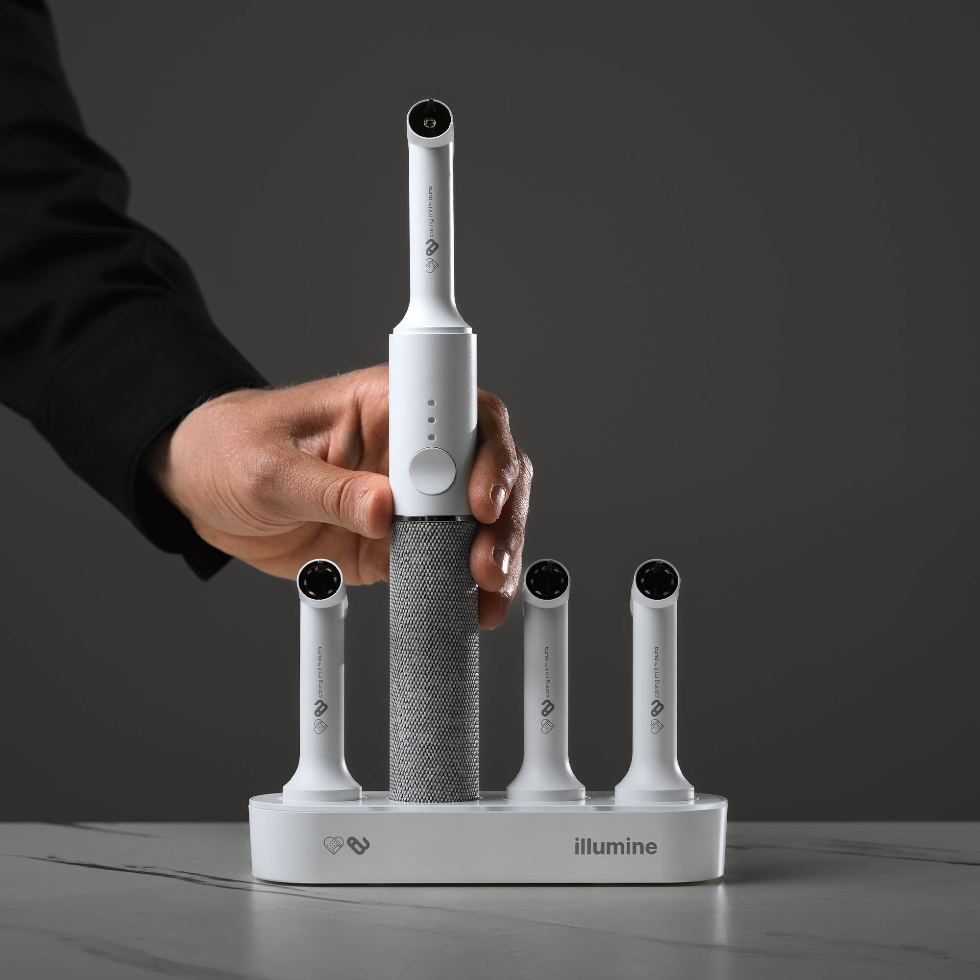 Illumine Ultrasonic Gum-Health Scaler - Caring Mill™ by Aura, , large