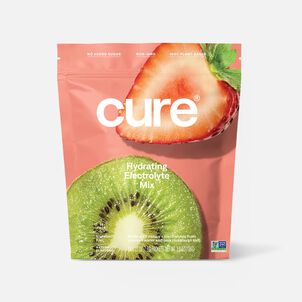 Cure Hydrating Electrolyte Drink Mix Pouches, Strawberry Kiwi, 14 ct.