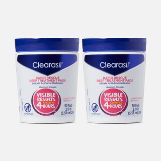 Clearasil Rapid Rescue Deep Treatment Pads - 90 ct. (2-Pack)