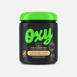 OXY Maximum Action 3-in-1 Treatment Pads, 90 ct.