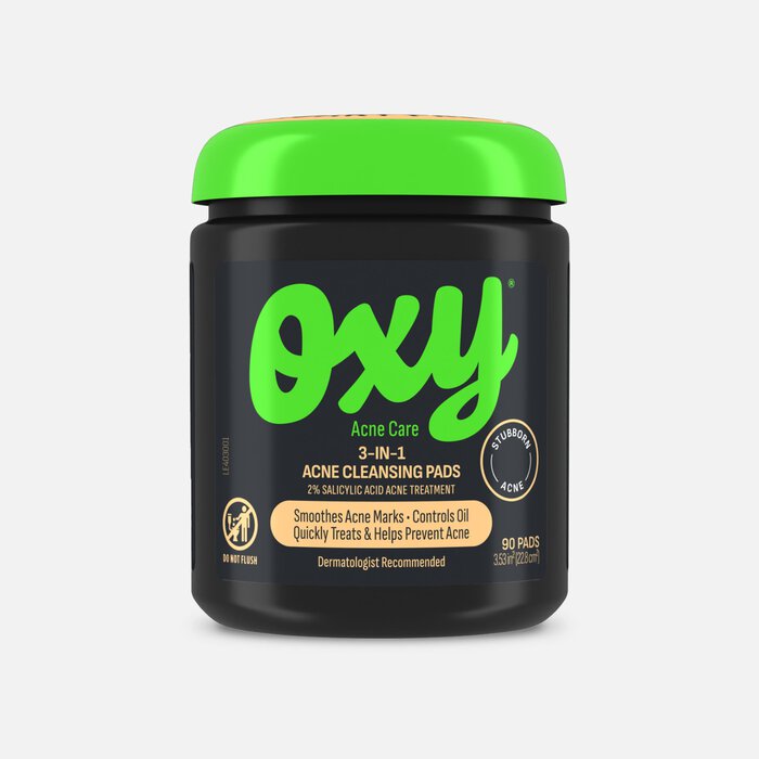 OXY Maximum Action 3-in-1 Treatment Pads, 90 ct., , large