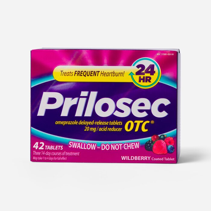 Prilosec OTC Heartburn Relief and Acid Reducer Tablets, , large