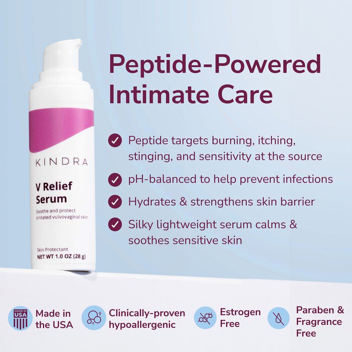 Kindra V Relief Vaginal Serum, 1 oz., , large