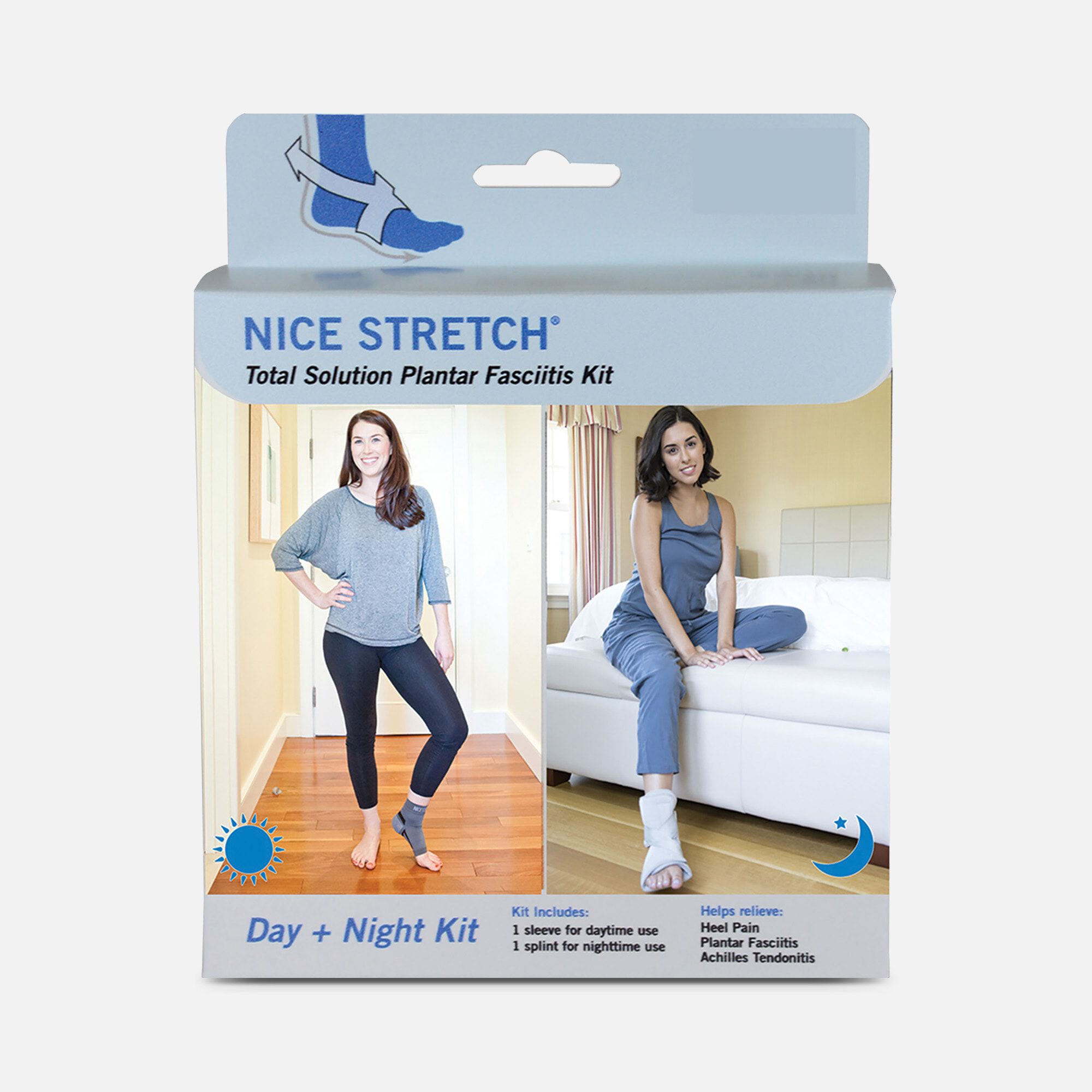 Nice Stretch Total Solution Plantar Fasciitis Relief Kit, , large