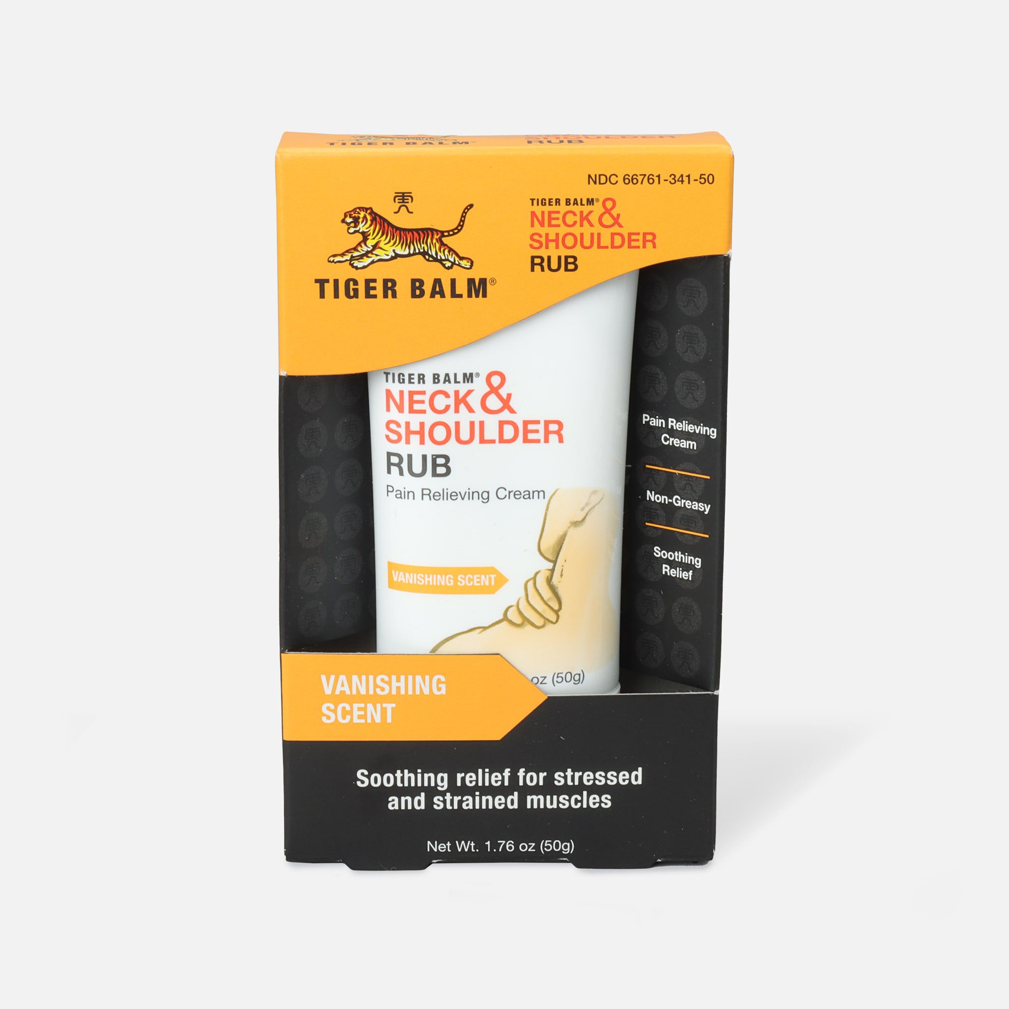 Tiger Balm Neck & Shoulder Rub, 50G, 1.76 oz., , large