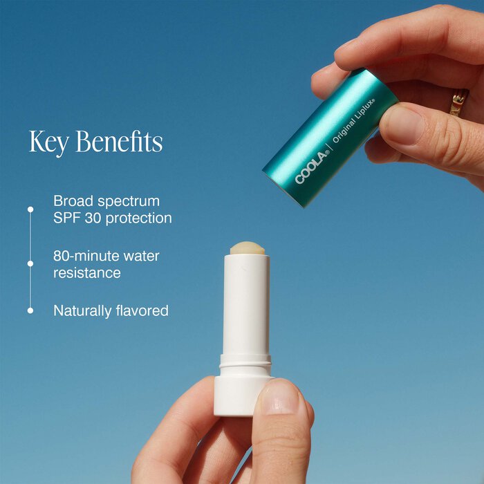 COOLA Liplux SPF 30 Original, Unscented, .15 oz., , large