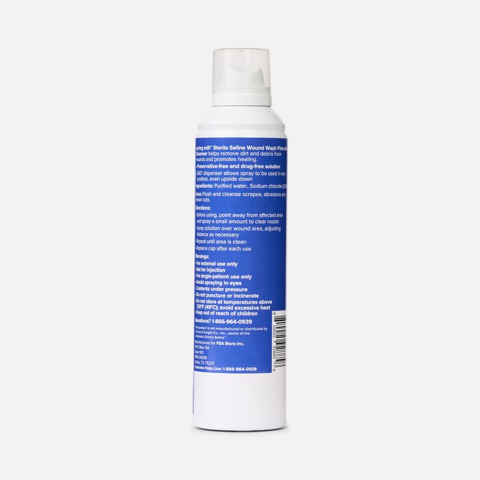 Caring Mill™ Saline Wound Wash Spray, 7.4 oz., , large