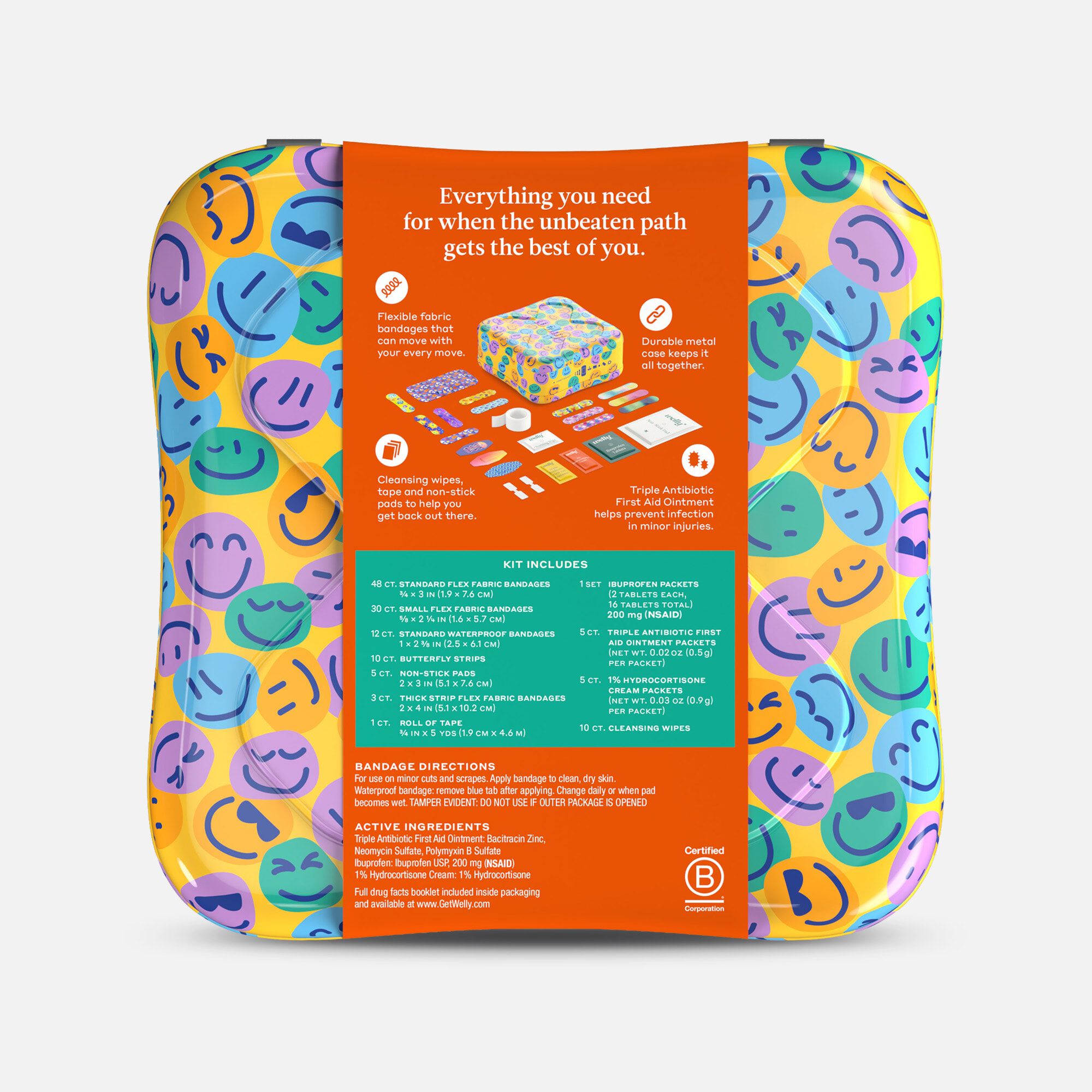 Welly First Aid Kit - 130 ct., , large