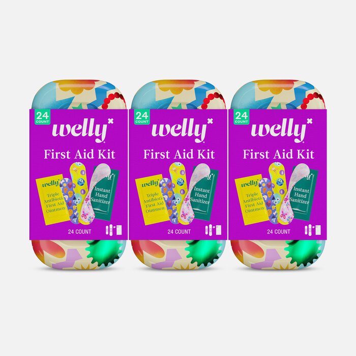 Welly Quick Fix Kit First Aid Travel Kit - 24 ct. (3-Pack), , large