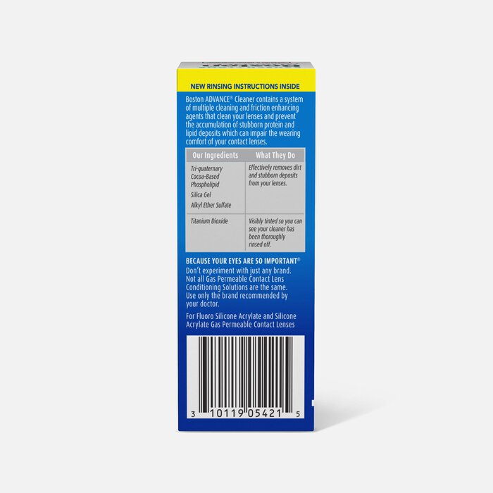 Bausch + Lomb Boston Advance Cleaner Step 1, 1 oz., , large