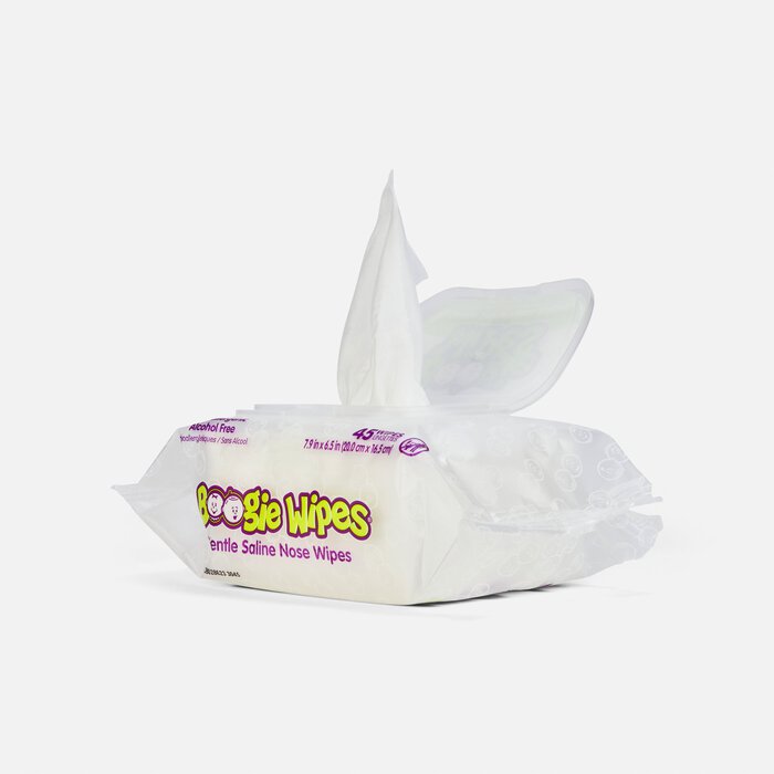 Boogie Wipes® 2-Pack 45 ct. Saline Wipes in Unscented, , large
