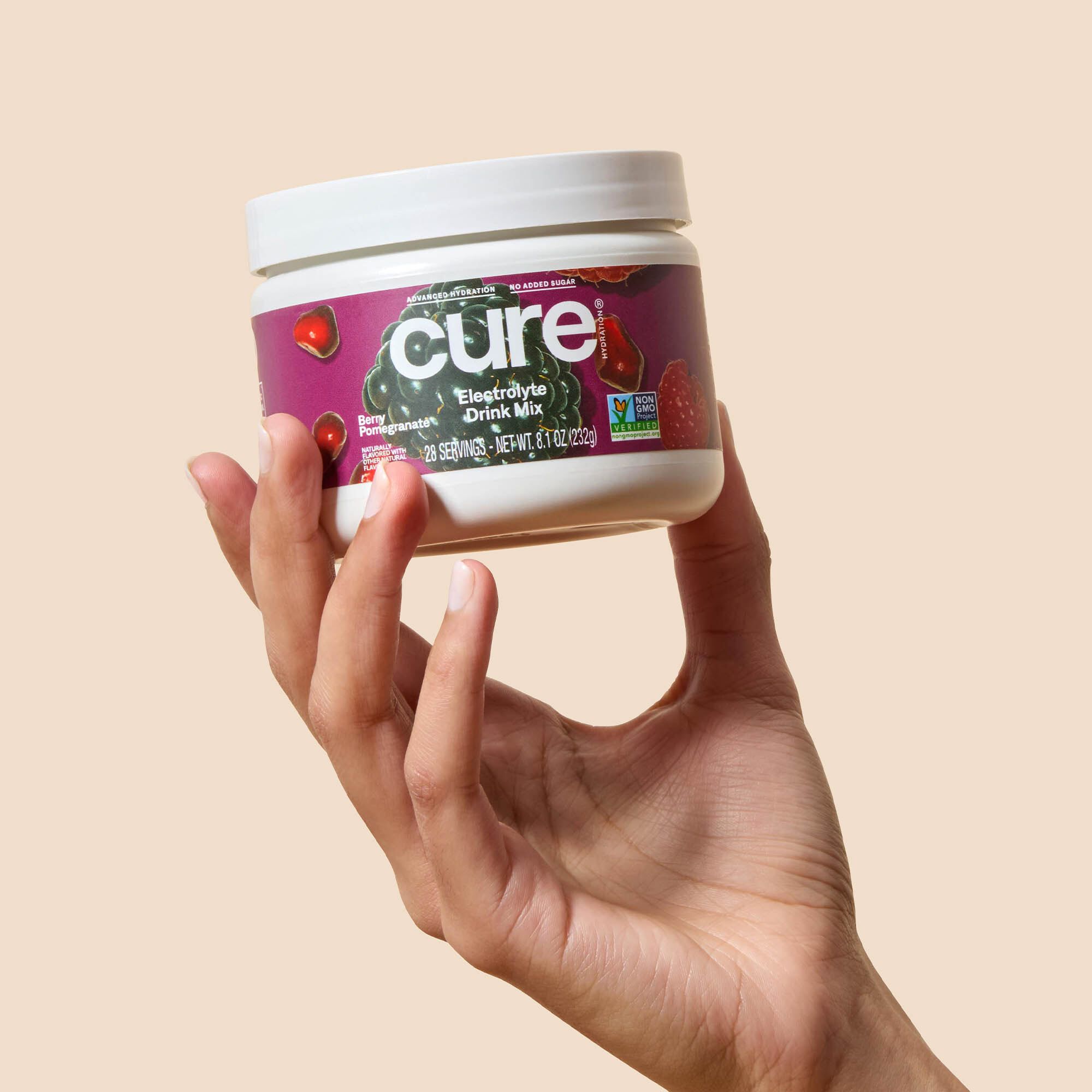 Cure Berry Pomegranate Bulk Jar, 28 ct., , large
