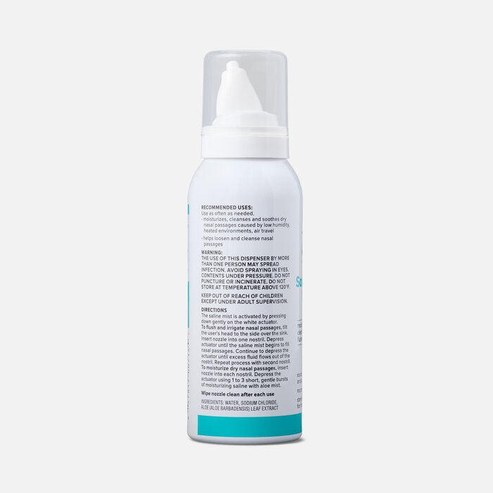 Zarbee's Naturals Soothing Saline Nasal Mist with Aloe, , large