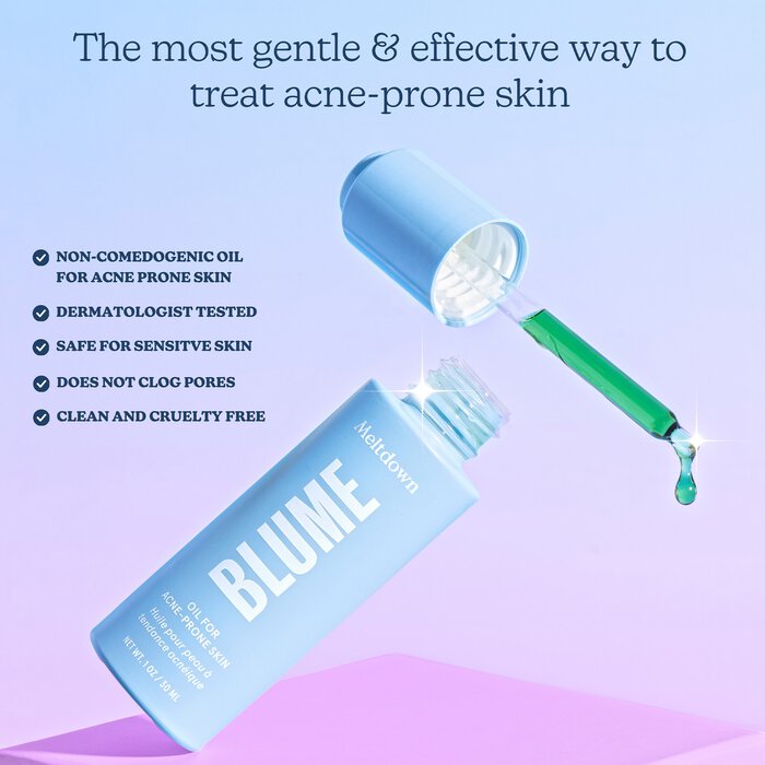 Blume Meltdown Oil for Acne Prone Skin, 1 oz., , large