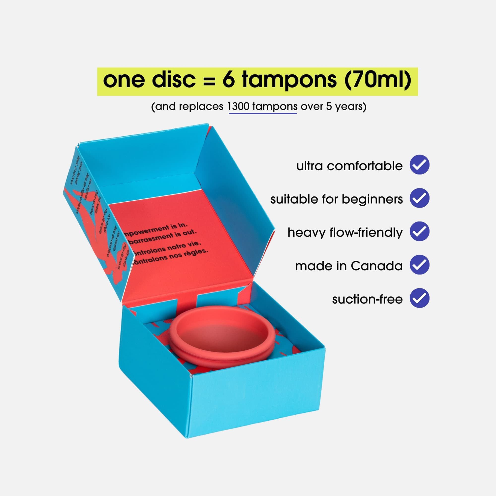 Nixit Menstrual Disc, , large