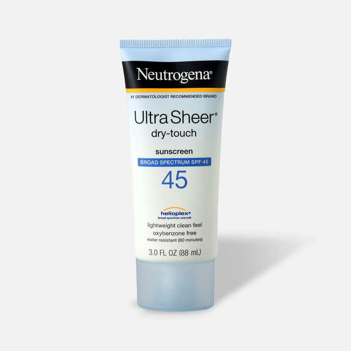 Neutrogena Ultra Sheer Dry-Touch Sunscreen, SPF 45, 3 oz., , large