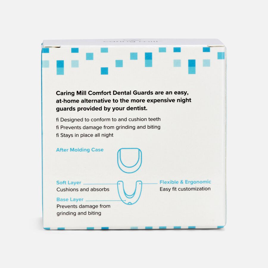 Caring Mill&trade; Comfort Nighttime Dental Guards &ndash; 2 Guards 1 Case, , large image number 1