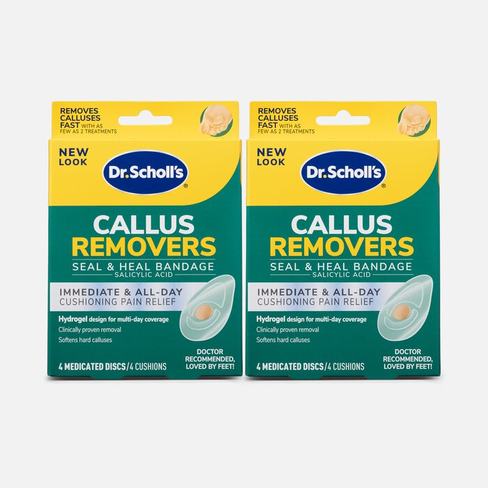 Dr. Scholl's Hydrogel Callus Removers With Seal And Heal Bandage, 4 ct. (2-Pack), , large