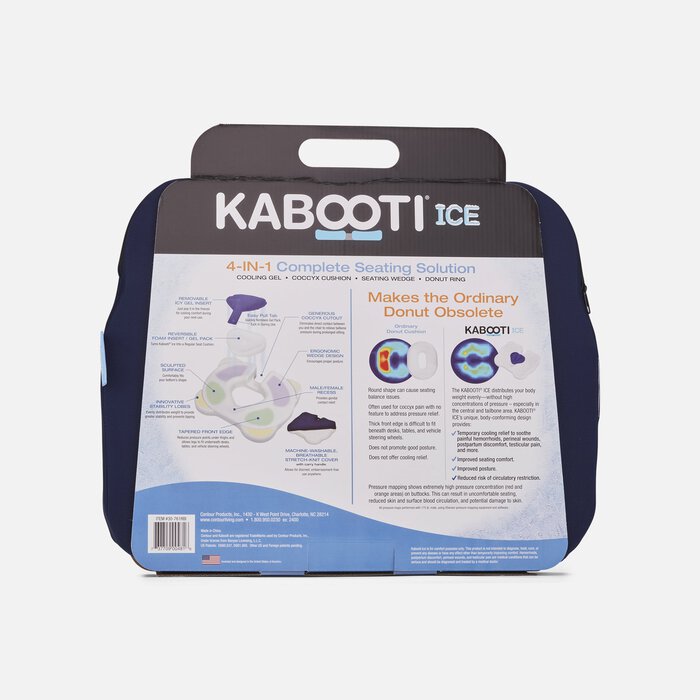 Kabooti Ice Seat 4-in-1 Cushion, Navy Blue, , large