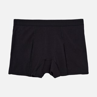 Thinx Overnight Boyshort Period Underwear, Black, S
