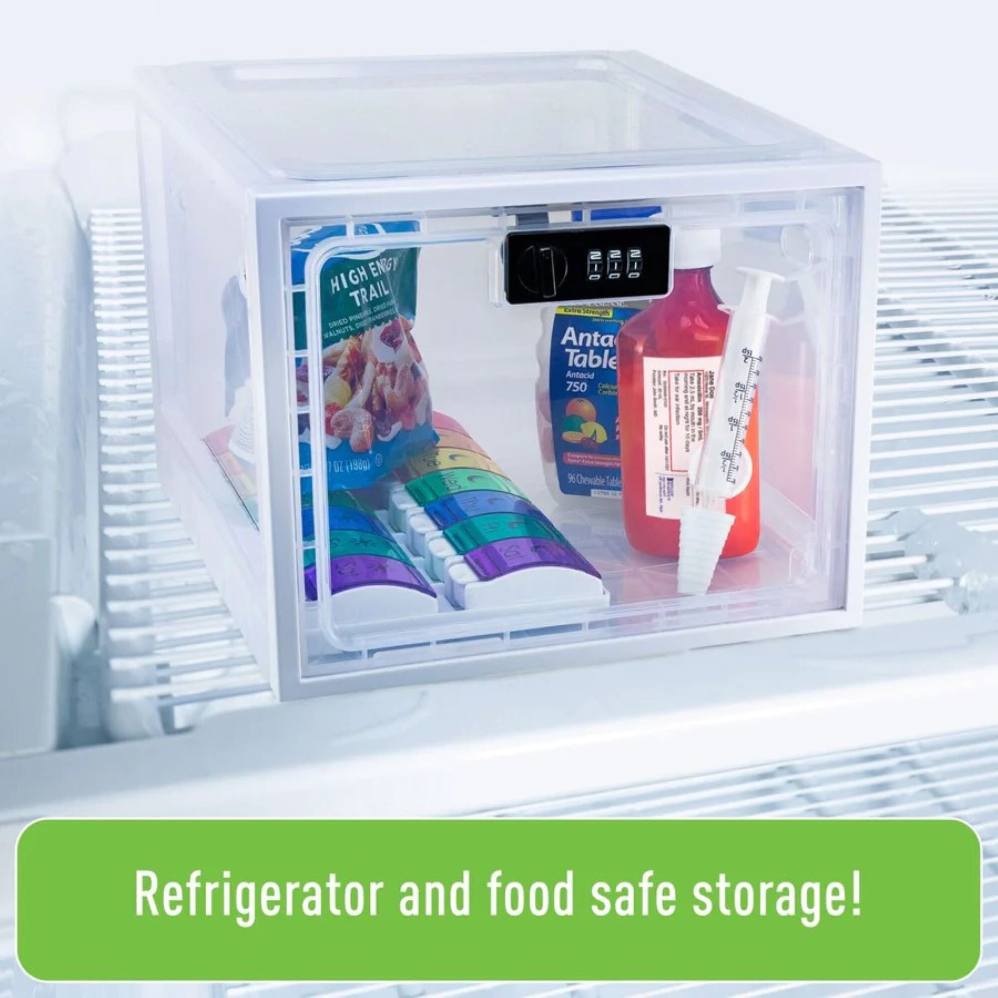 EZY Dose Medication Security Storage Lockbox, , large