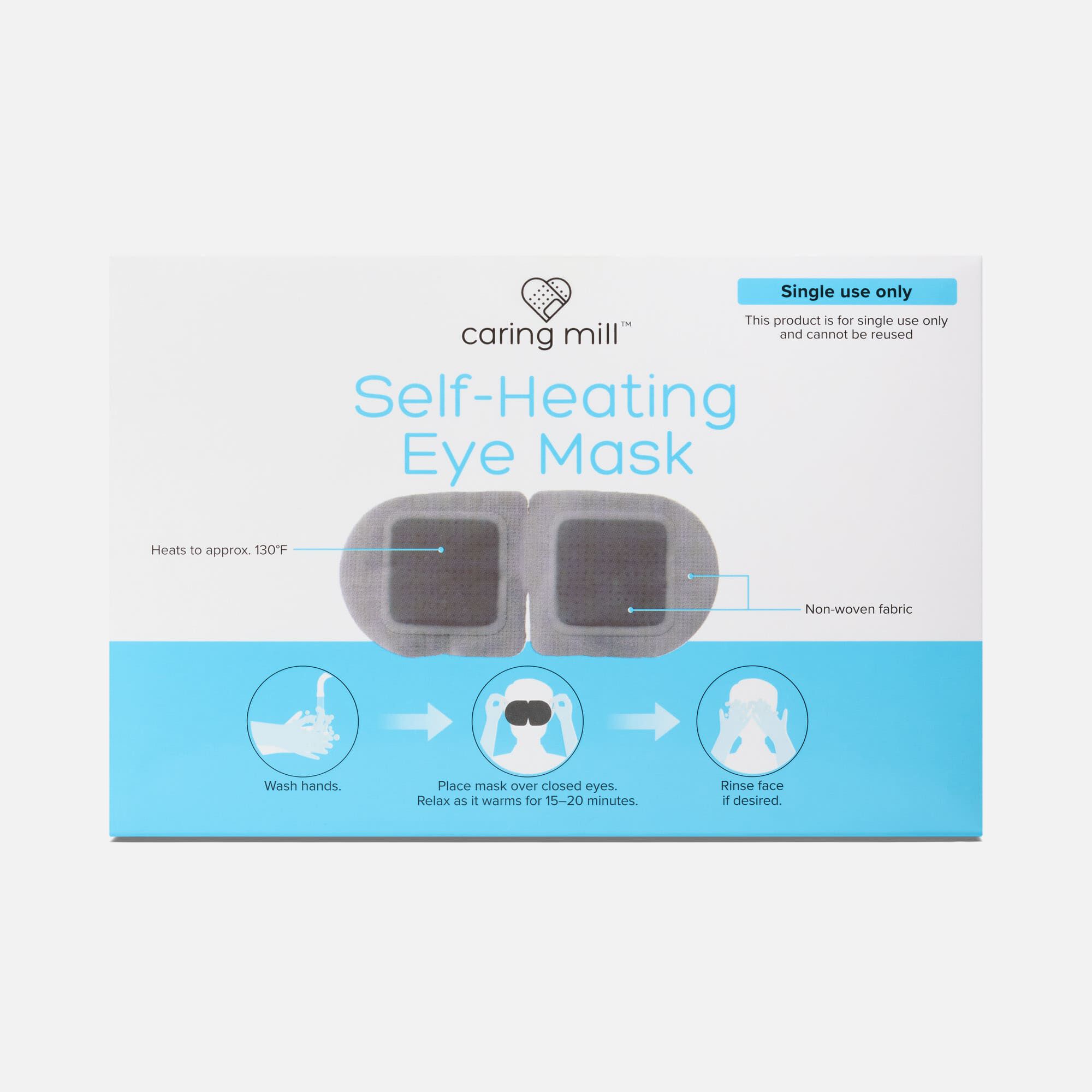 Caring Mill™ Self-Heating Eye Mask, 30 ct., , large