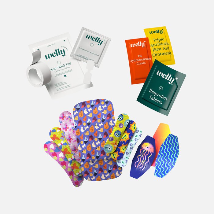 Welly First Aid Kit - 130 ct., , large