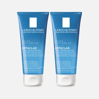 La Roche-Posay Effaclar Purifying Foaming Gel Cleanser for Oily Skin, 6.76 oz. (2-Pack)