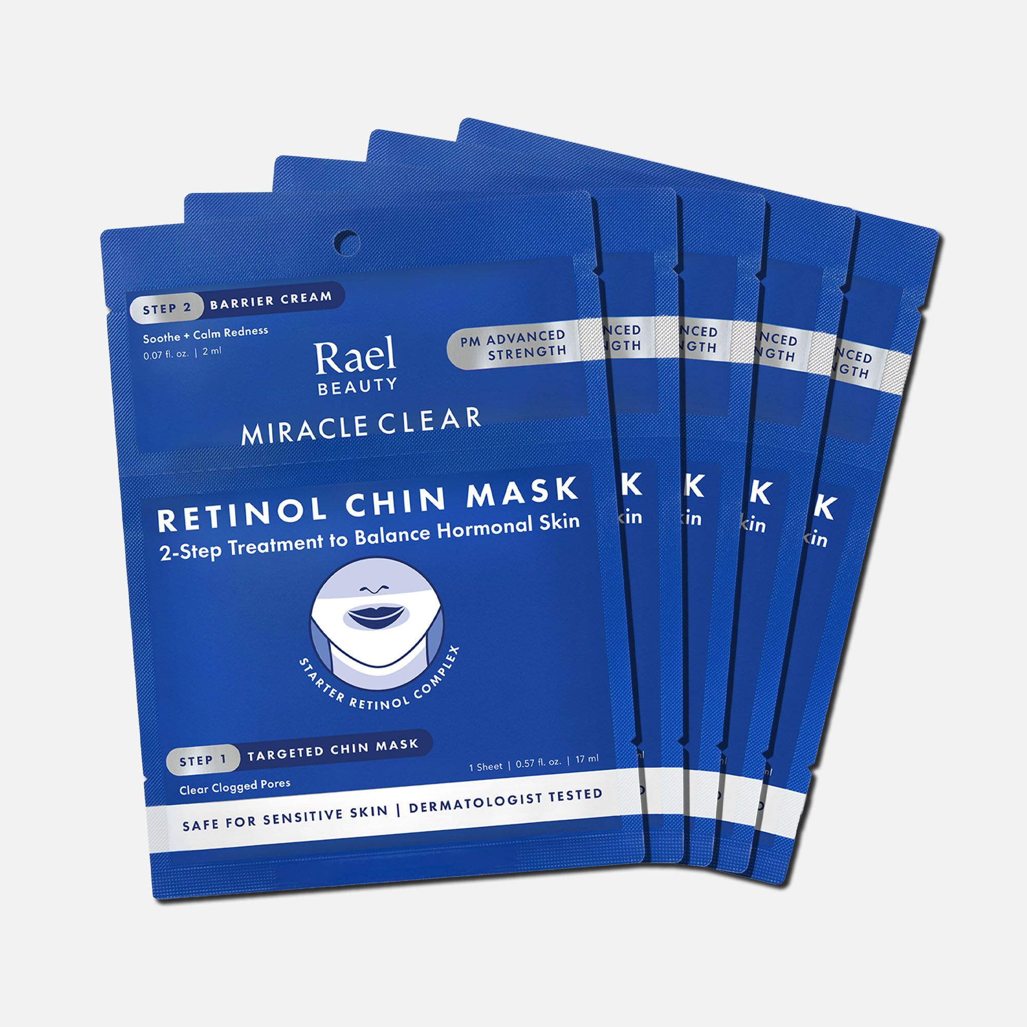 Rael Miracle Clear Retinol Chin Mask, 5 ct., , large