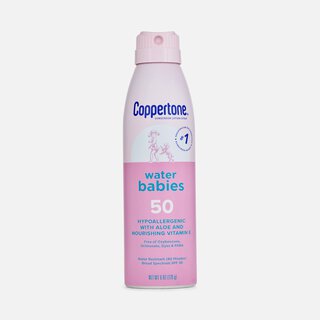 Coppertone WaterBabies Sunscreen Spray, SPF 50, 6 oz.