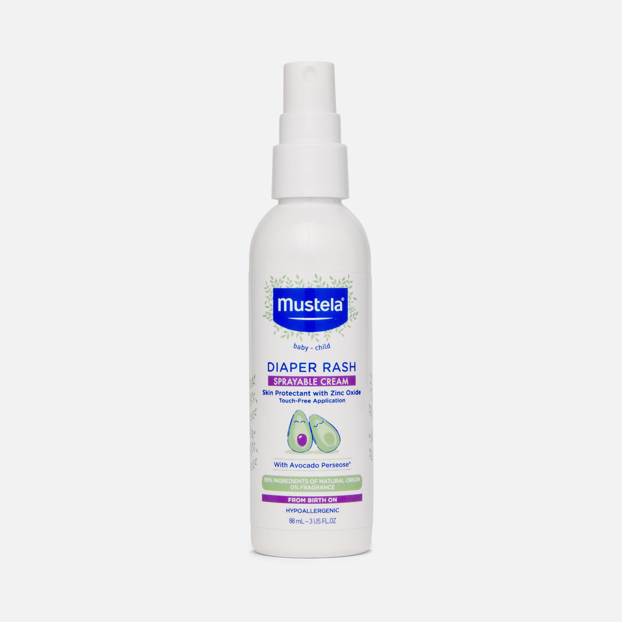 Mustela Diaper Rash Sprayable Cream, 3 fl oz., , large