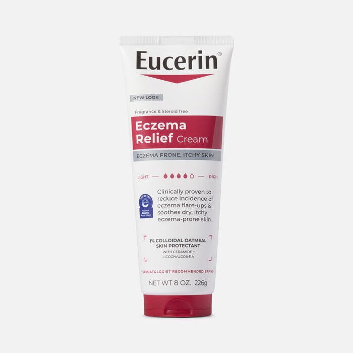 Eucerin Eczema Relief Body Cream, 8 oz., , large