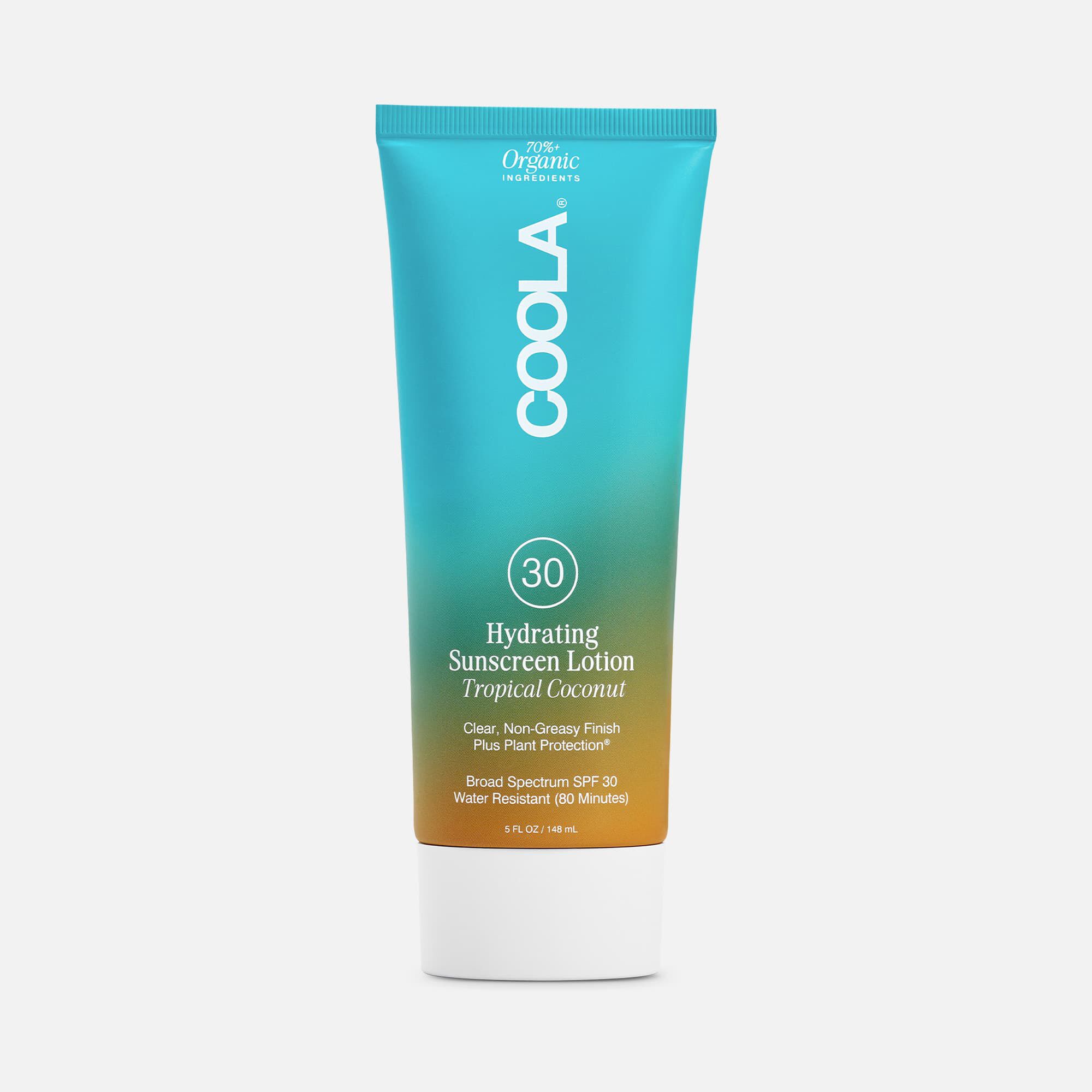 COOLA Classic Body Organic Sunscreen Lotion SPF 30 Tropical Coconut, 5 oz., , large