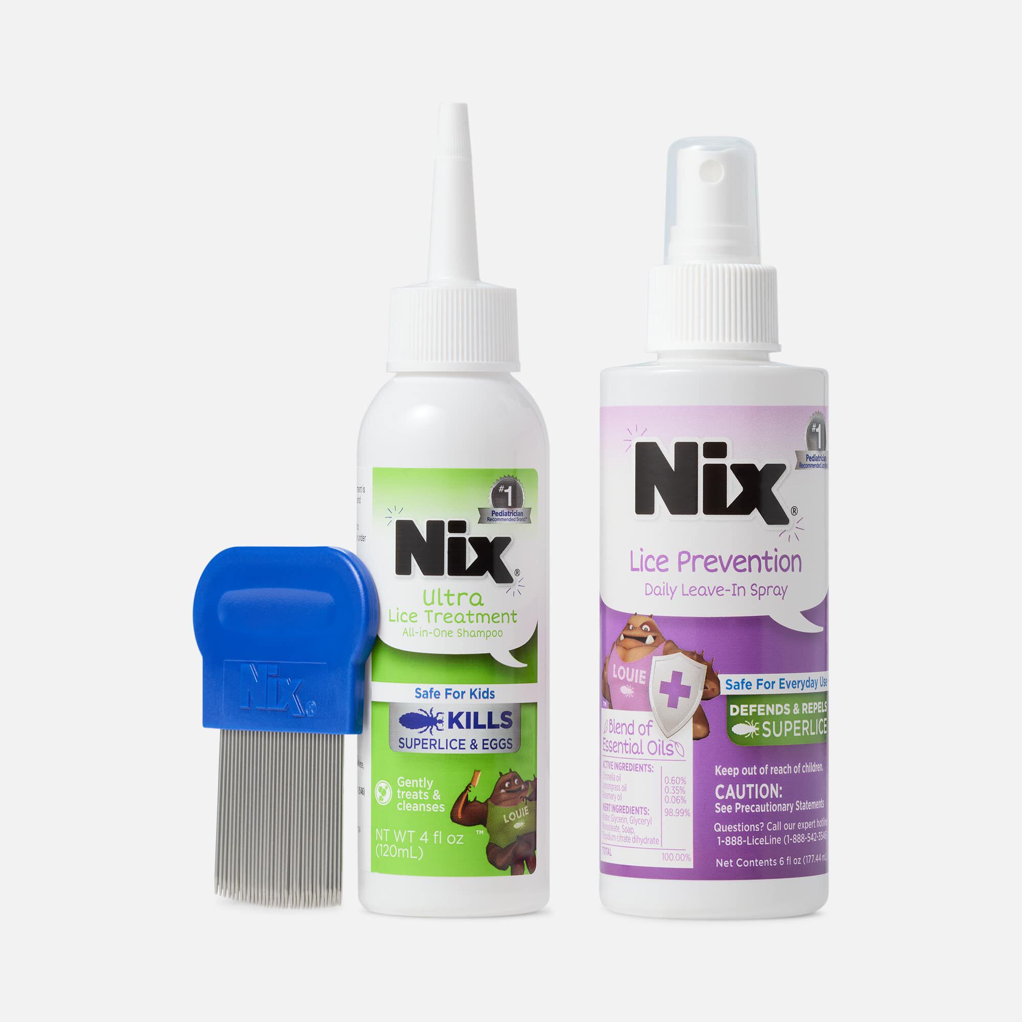 Nix® Ultra Super Lice Treatment and Prevention Kit, , large