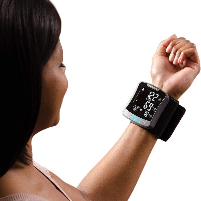 HealthSmart Premium Wrist Digital Blood Pressure Monitor, , large