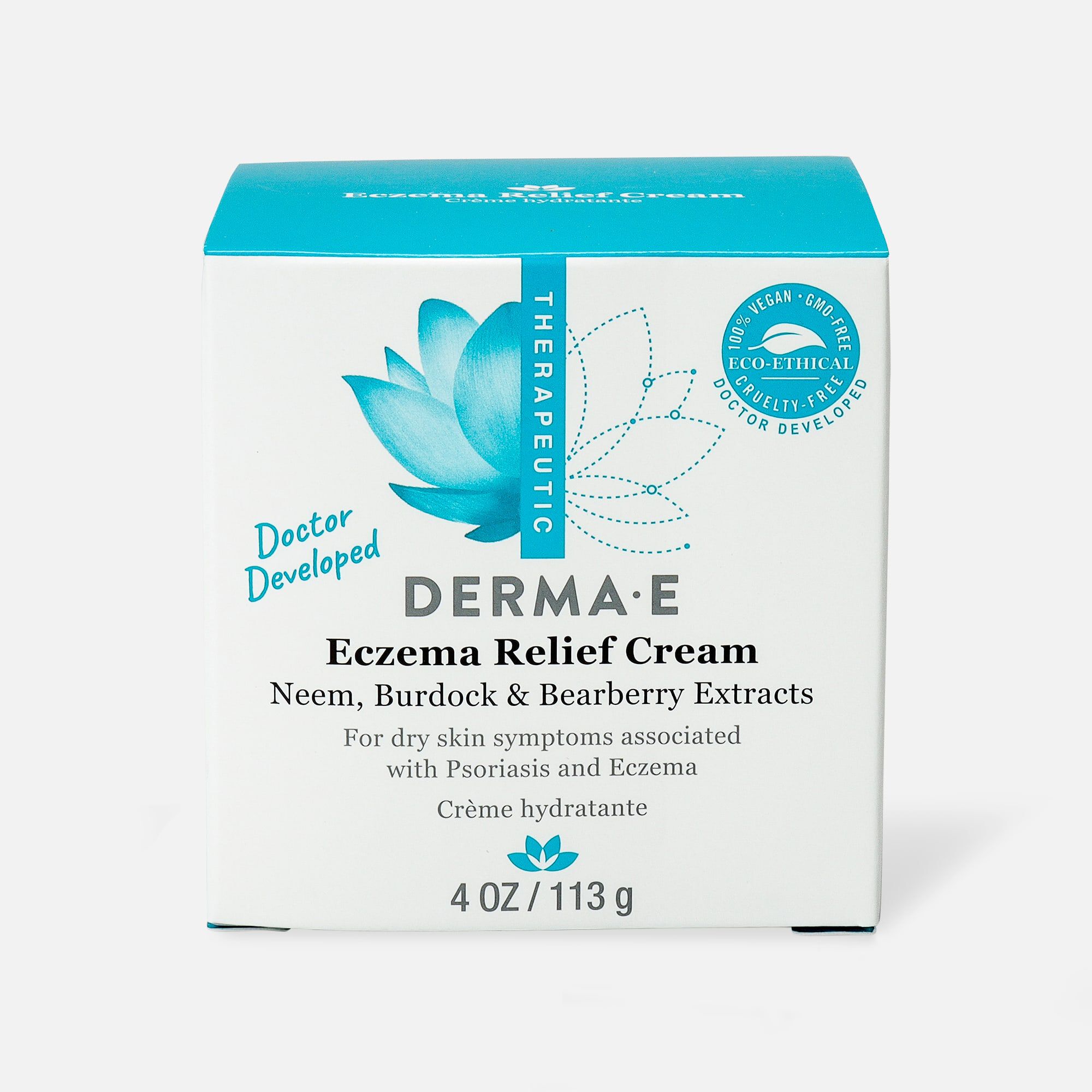 Derma E Eczema Relief Cream, 4 oz., , large