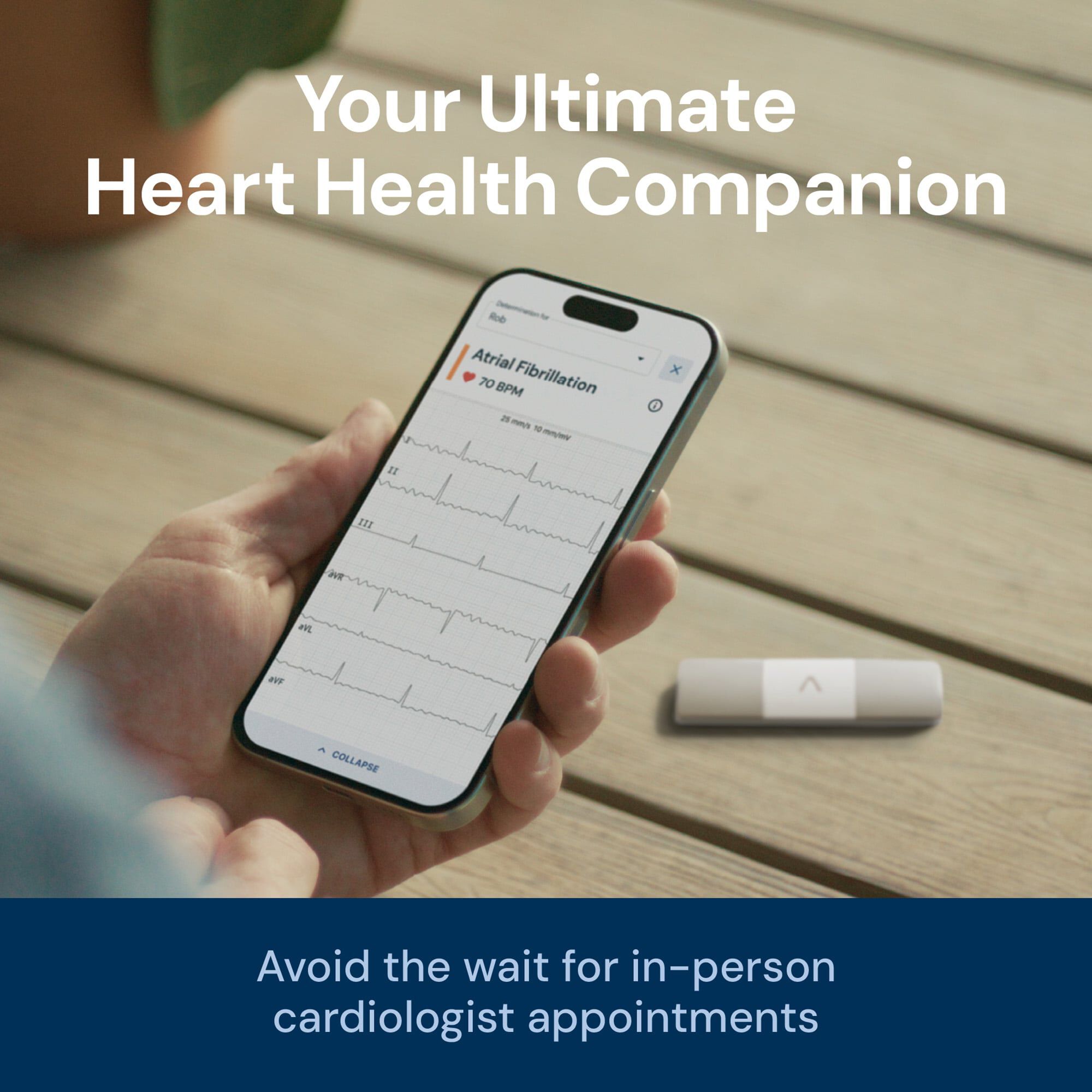 KardiaMobile 6L Max 6-Lead Personal EKG with 1-Year KardiaCare Subscription, , large