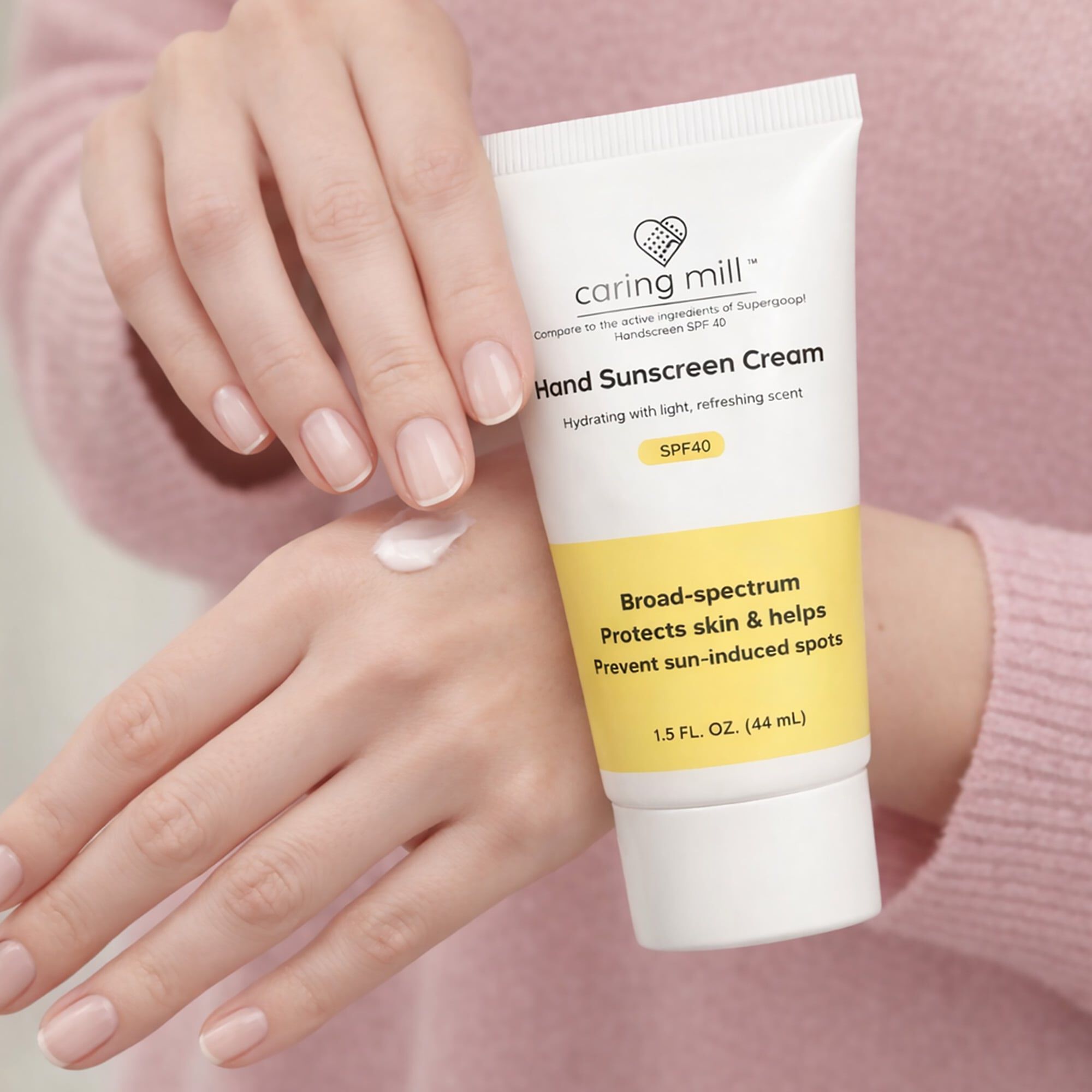 Caring Mill™ Hand Cream with SPF 40, 1.5 oz., , large