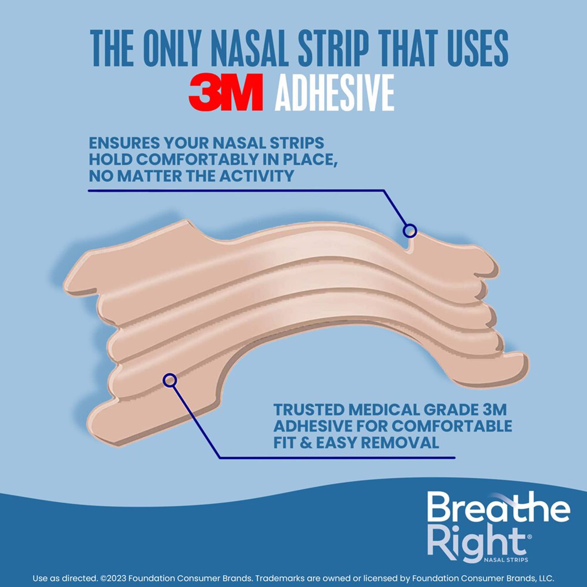 Breathe Right Tan Nasal Strips, Lavender, 26 ct., , large