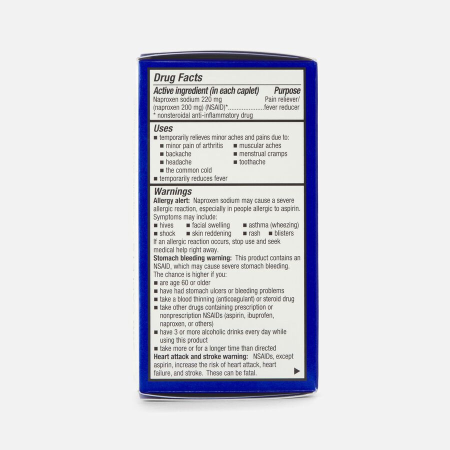 Caring Mill&trade; All-Day Pain Relief Naproxen Sodium Caplets, 200 ct., , large image number 1