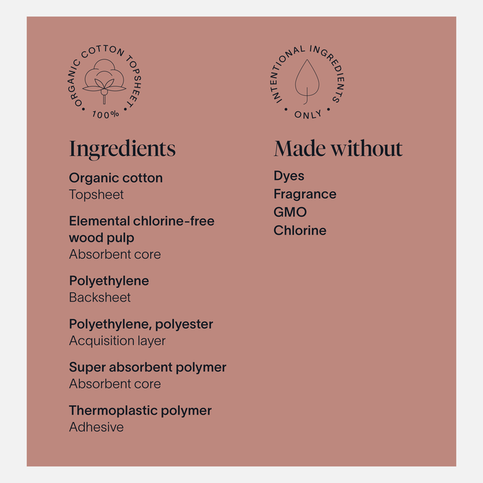 Cora Organic Cotton Ultra Thin Period Liners, 40 ct., , large