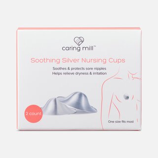 Caring Mill™ Soothing Silver Nursing Cups