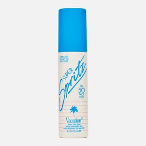 Vacation Super Spritz Sunscreen Face Mist, SPF 50, 2.2 fl oz.