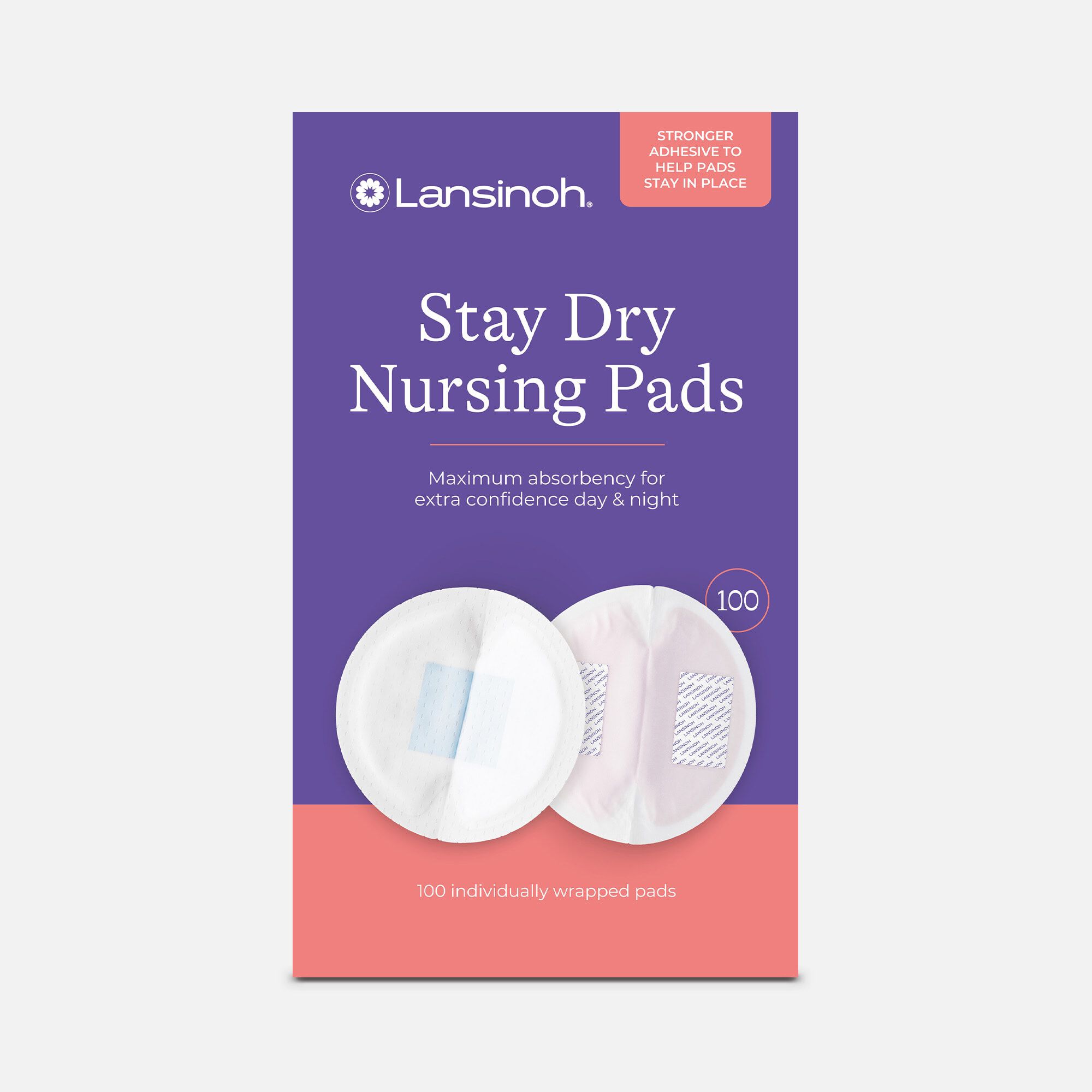 Lansinoh Disposable Nursing Pads, 100 ct., , large