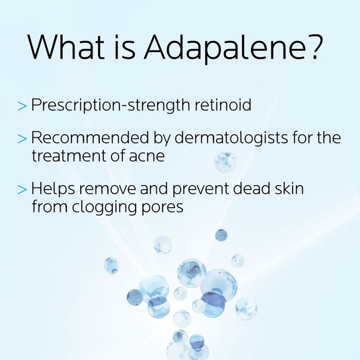 La Roche-Posay Effaclar Adapalene Gel 0.1%, Retinoid Acne Treatment, 1.6 oz., , large