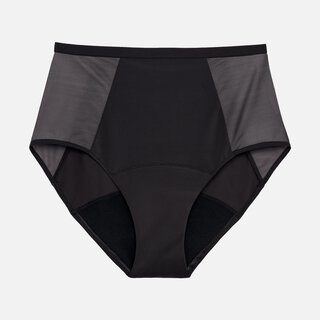 Thinx Comfort Stretch Hi-Waist Period Underwear, Black, S