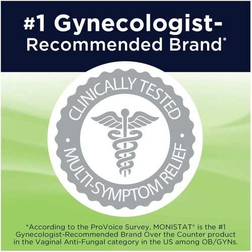 Monistat 3, Cure and Itch Relief, Prefilled Cream, , large