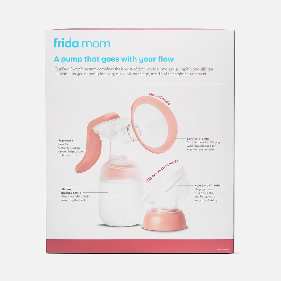 Frida Mom 2-in-1 Manual + Silicone Suction Breast Pump, , large image number 1