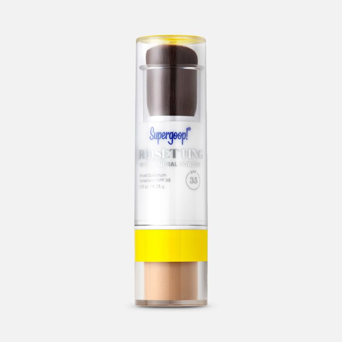 Supergoop! (Re)setting 100% Mineral Powder, SPF 35, Medium, 0.15 oz., , large