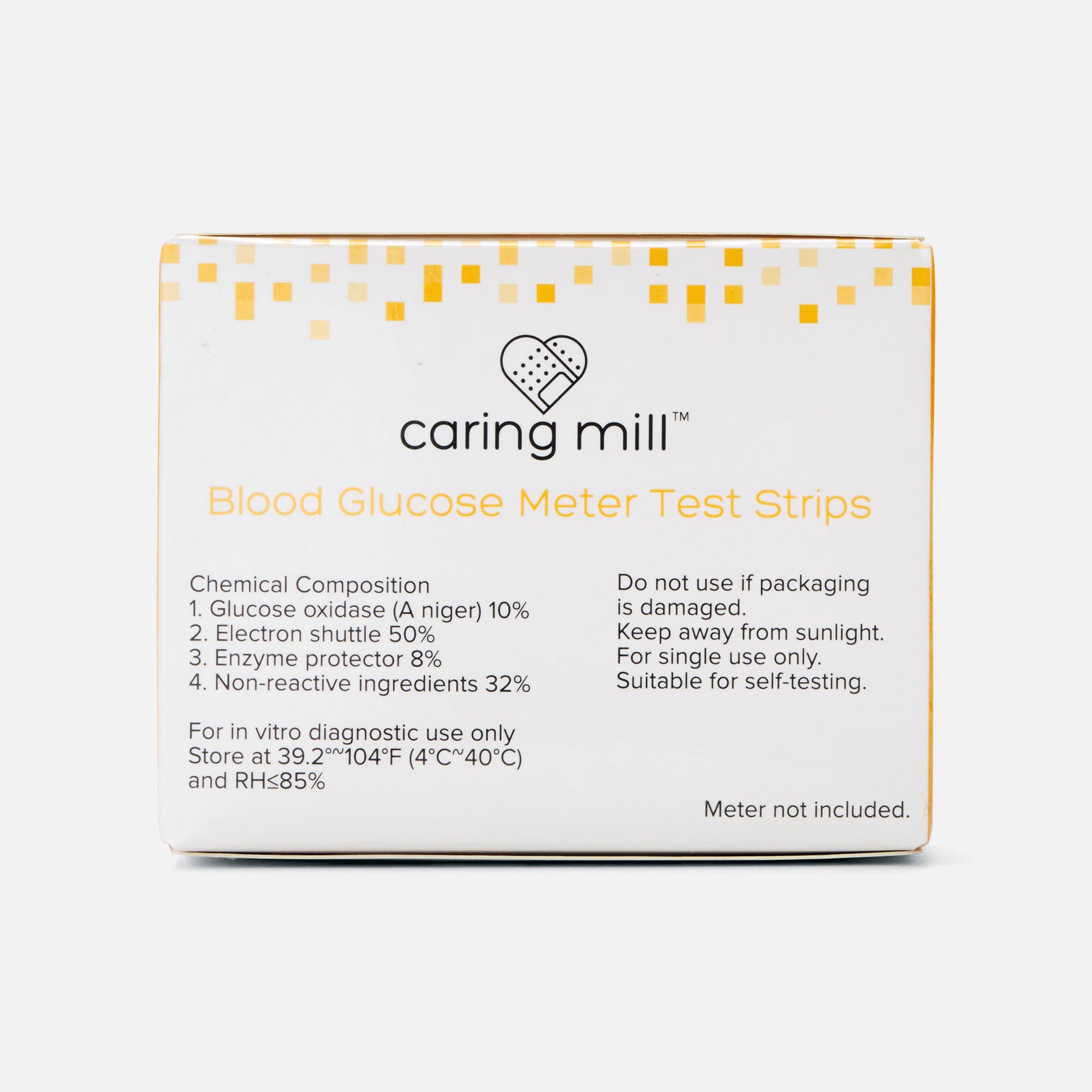 Caring Mill™ Blood Glucose Test Strips, 100 ct., , large
